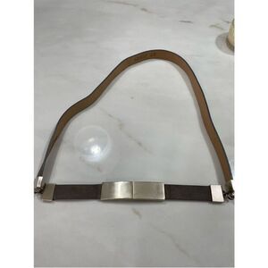 St. John Leather belt size medium